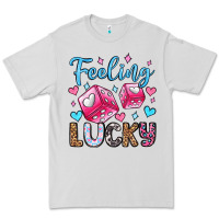 Feeling Lucky Valentine's Day Olivia Premium Tee | Teevron