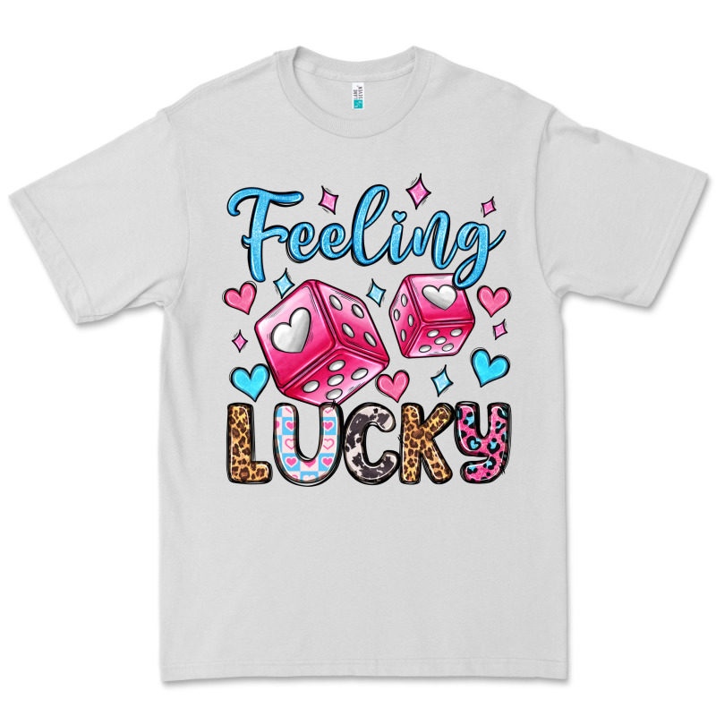 Feeling Lucky Valentine's Day Olivia Premium Tee by OliviaCreatesArt | Teevron