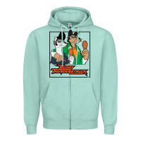 Seafoam buddy thunderstruck friend Zipper Hoodie - linhVisuals