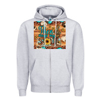 Heather Grey then sings my soul treble clef Zipper Hoodie - JahusDesignShop