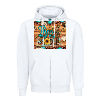 White then sings my soul treble clef Zipper Hoodie - JahusDesignShop