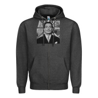 Charcoal Heather swans reflecting elephants 1937 by salvador dali 83665573 Zipper Hoodie - linhVisuals