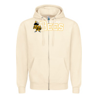 Sandshell salt lake city bees Zipper Hoodie - linhVisuals