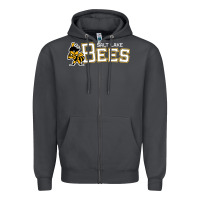 Smoke salt lake city bees Zipper Hoodie - linhVisuals