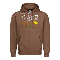 Chestnut arizona grand canyon greetings souvenir tee shirt Zipper Hoodie - linhVisuals
