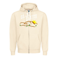 Sandshell arizona grand canyon greetings souvenir tee shirt Zipper Hoodie - linhVisuals