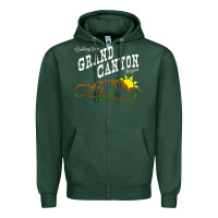 Sports Green arizona grand canyon greetings souvenir tee shirt Zipper Hoodie - linhVisuals