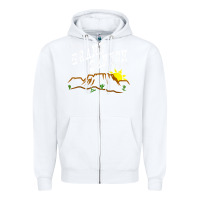 White arizona grand canyon greetings souvenir tee shirt Zipper Hoodie - linhVisuals