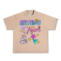 Burro birthday girl 7 Urban Heavy Tee - BundleAndBundleShop