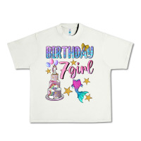 Pistachio birthday girl 7 Urban Heavy Tee - BundleAndBundleShop