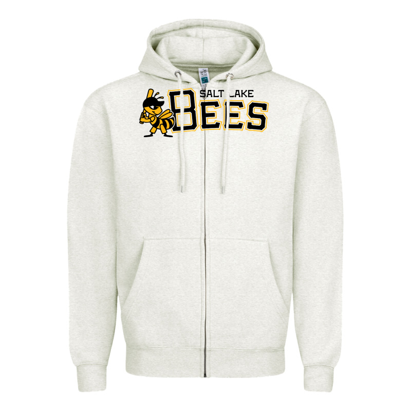 Salt Lake City Bees Zipper Hoodie by linhVisuals | Teevron