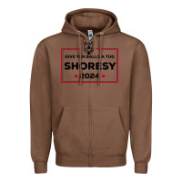 Chestnut shoresy Zipper Hoodie - linhVisuals