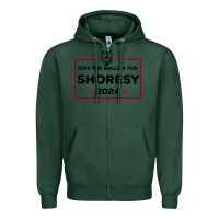 Sports Green shoresy Zipper Hoodie - linhVisuals
