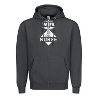 Smoke my husband is a nurse im a proud wife of a nurse Zipper Hoodie - linhVisuals
