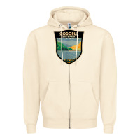 Sandshell codorus state park pennsylvania badge vintage Zipper Hoodie - linhVisuals