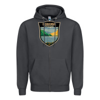 Smoke codorus state park pennsylvania badge vintage Zipper Hoodie - linhVisuals