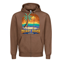 Chestnut delray beach florida  vintage distressed souvenir long sleeve t shirt Zipper Hoodie - linhVisuals