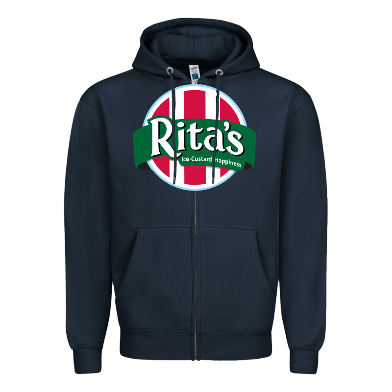 Rita's Italian Ice Cafe Zipper Hoodie by linhVisuals | Teevron