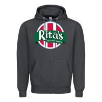 Smoke rita's italian ice cafe Zipper Hoodie - linhVisuals