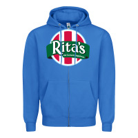 True Royal rita's italian ice cafe Zipper Hoodie - linhVisuals