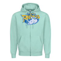 Seafoam leed rhinos Zipper Hoodie - linhVisuals