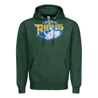 Leed Rhinos Zipper Hoodie | Teevron