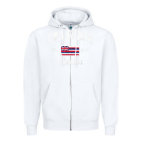 White ewa beach hawaii hi vintage state athletic style t shirt Zipper Hoodie - linhVisuals