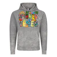Cloud Rock Summer Vibes Vintage Hoodie - CowhideDigitalArt