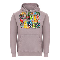 Vintage Zinc Summer Vibes Vintage Hoodie - CowhideDigitalArt