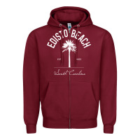 Edisto Beach Sc Palm Tree Edisto Beach Gift Pullover Hoodie Zipper Hoodie | Teevron