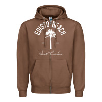 Chestnut edisto beach sc palm tree edisto beach gift pullover hoodie Zipper Hoodie - linhVisuals