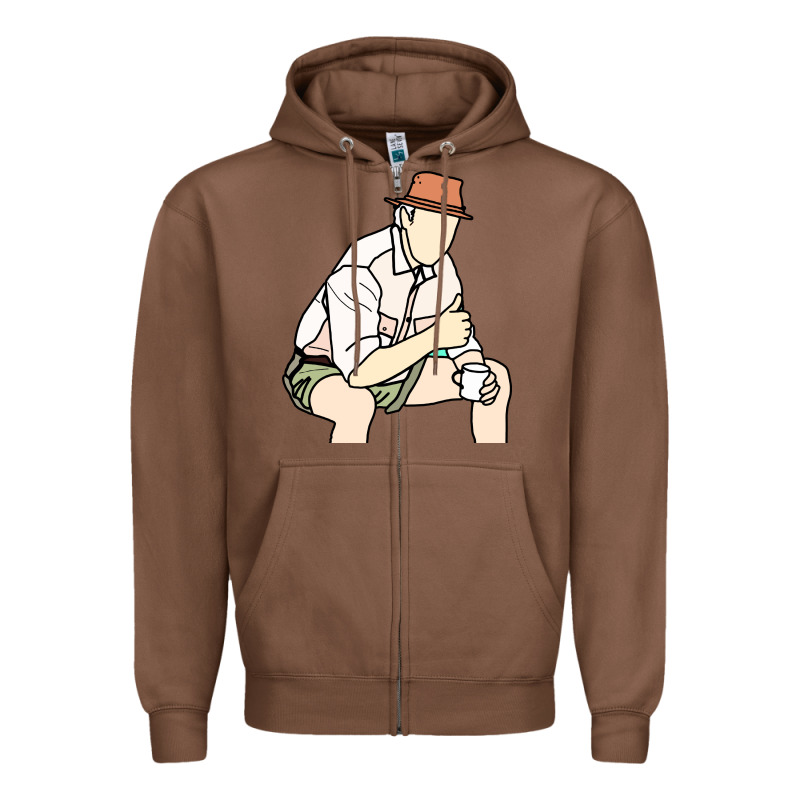 Russell Coight Zipper Hoodie by linhVisuals | Teevron