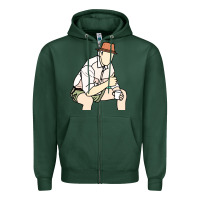 Sports Green russell coight Zipper Hoodie - linhVisuals