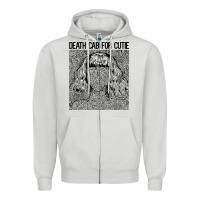 Dove Grey death cab for cutie Zipper Hoodie - linhVisuals