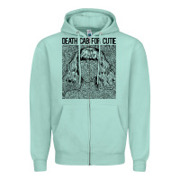 Seafoam death cab for cutie Zipper Hoodie - linhVisuals