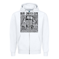 White death cab for cutie Zipper Hoodie - linhVisuals
