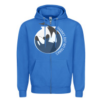 True Royal thanks but no tanks Zipper Hoodie - linhVisuals