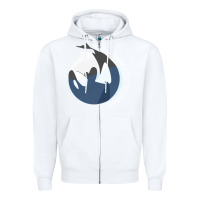 White thanks but no tanks Zipper Hoodie - linhVisuals