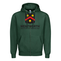 Sports Green wentworth standard Zipper Hoodie - linhVisuals