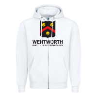 White wentworth standard Zipper Hoodie - linhVisuals