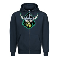 Navy canberra raiders Zipper Hoodie - linhVisuals