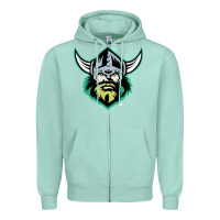 Seafoam canberra raiders Zipper Hoodie - linhVisuals