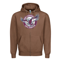 Chestnut manly warringah sea eagles Zipper Hoodie - linhVisuals