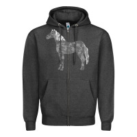Charcoal Heather horse lover t  shirthorse t  shirt (1) Zipper Hoodie - linhVisuals