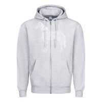 Heather Grey horse lover t  shirthorse t  shirt (1) Zipper Hoodie - linhVisuals
