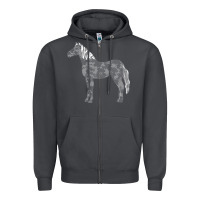 Smoke horse lover t  shirthorse t  shirt (1) Zipper Hoodie - linhVisuals