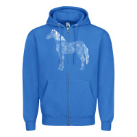 True Royal horse lover t  shirthorse t  shirt (1) Zipper Hoodie - linhVisuals