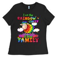 I Am The Rainbow Sheep Of The Family Ladies Tee | Teevron