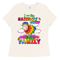 Bone I am the rainbow sheep of the family Ladies Tee - FaDigitalArtStudio