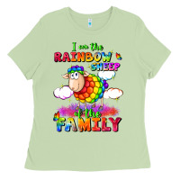 Matcha I am the rainbow sheep of the family Ladies Tee - FaDigitalArtStudio